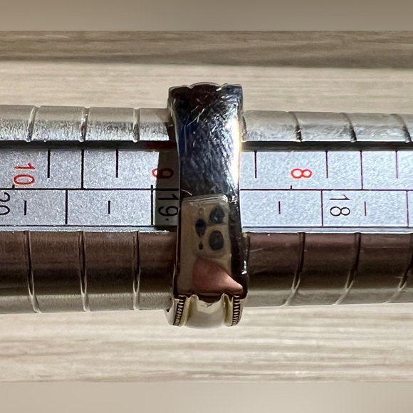 Designer Signed Gems En Vogue 2.00 ctw Orange Sapphire Cluster Ring, Size 9 - Picture 10 of 10